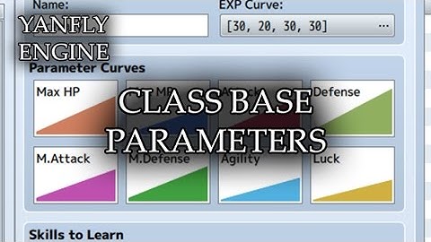 YEP.95 - Class Base Parameters