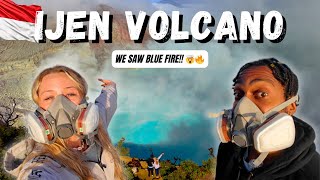 Download Lagu Hiking IJEN Volcano Indonesia 🇮🇩 | We Saw The BLUE FIRE 🔥🌋 MP3