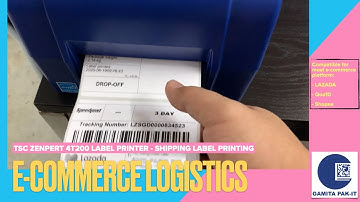 TSC Zenpert 4T200 - Shipping Label Printing