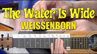 The Water Is Wide - Weissenborn - Open D Tuning