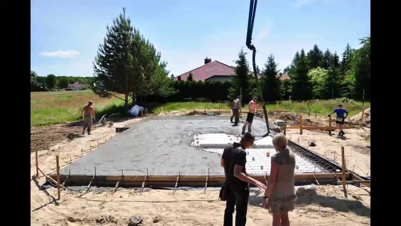 Budowa Płyty Fundamentowej Youtube