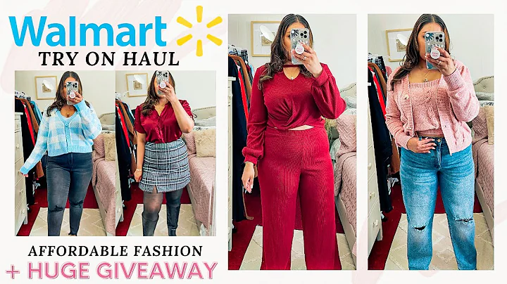 *GIVEAWAY* + NEW WALMART TRY ON HAUL | AFFORDABLE FASHION HAUL |  ARAPANA SADEO