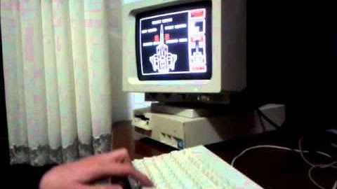 Silpheed on IBM PS/1 (model 2011)