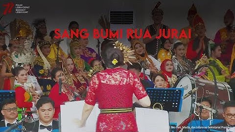 SANG BUMI RUA JURAI VERSI GITA BAHANA NUSANTARA ORKESTRA I HUT RI KE-77 TAHUN 2022