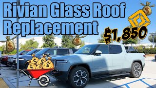 Rivian Service replaced my glass roof, did they do a good job?