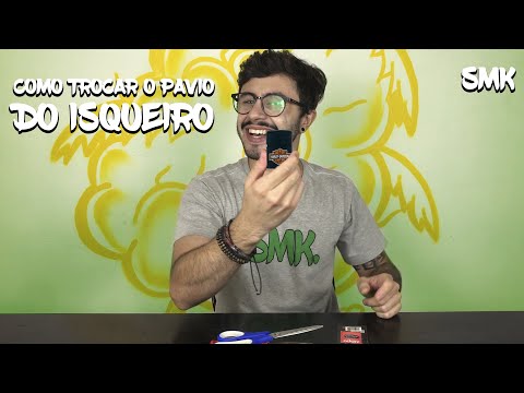 Vídeo: Como Substituir O Pavio De Um Zippo