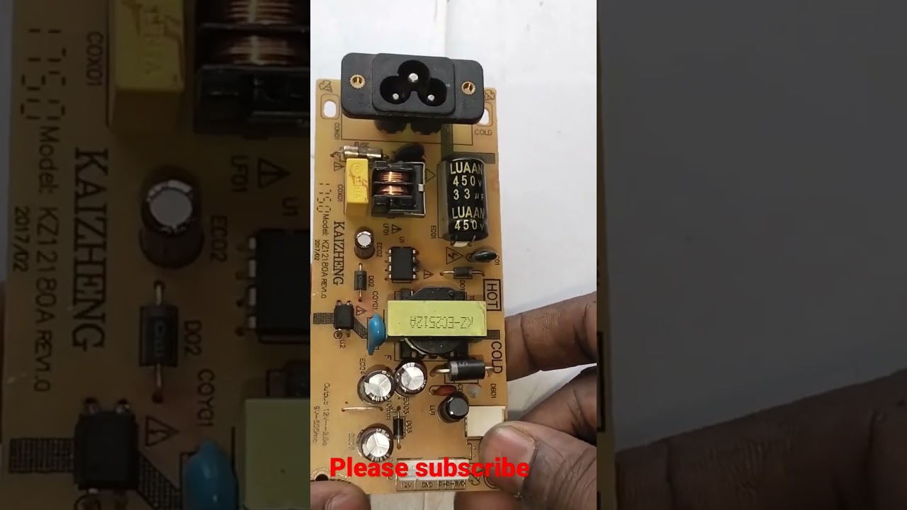 Monitor power board repiar