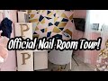 Official Nail Room Tour | Pretty and Polished By Brentt