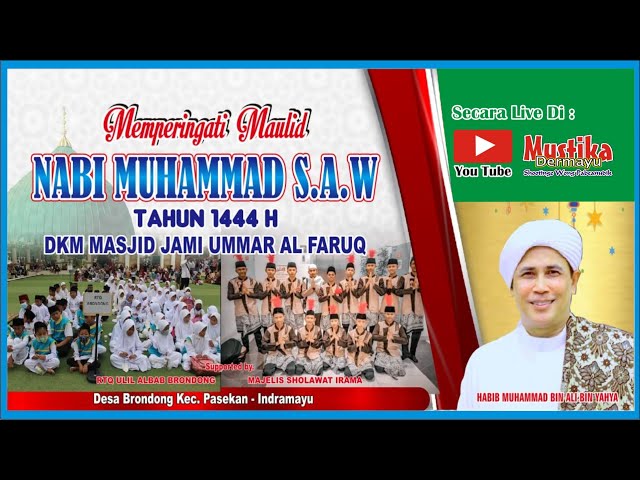 Live Streaming Peringatan Maulid Nabi Muhammad SAW class=