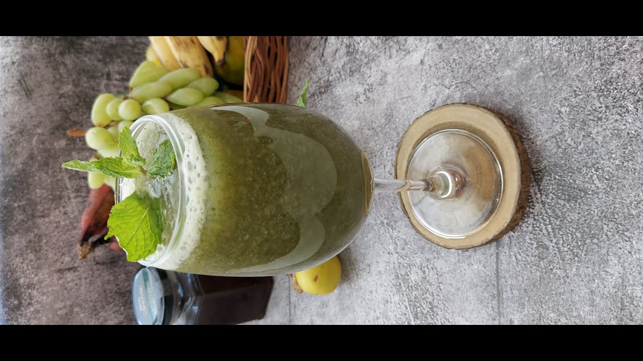 Grape mint cooler ! 🍹