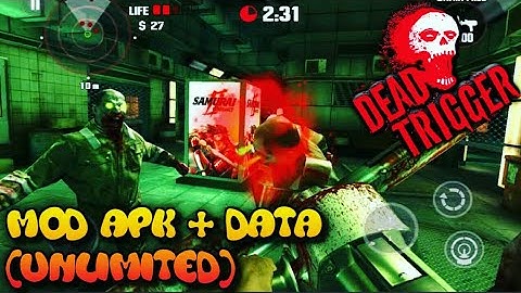 Dead Trigger Mod Apk (UNLIMITED) + Data Latest Version 2.0.0 By RohitGamer.