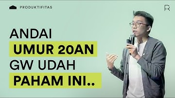 Umur 20-an Mesti Tahu 5 Hal Ini : My 3.2M Views Bukatalks