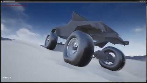 4x4 Game Development Progress - Reworked geometry and tweaked tire deform