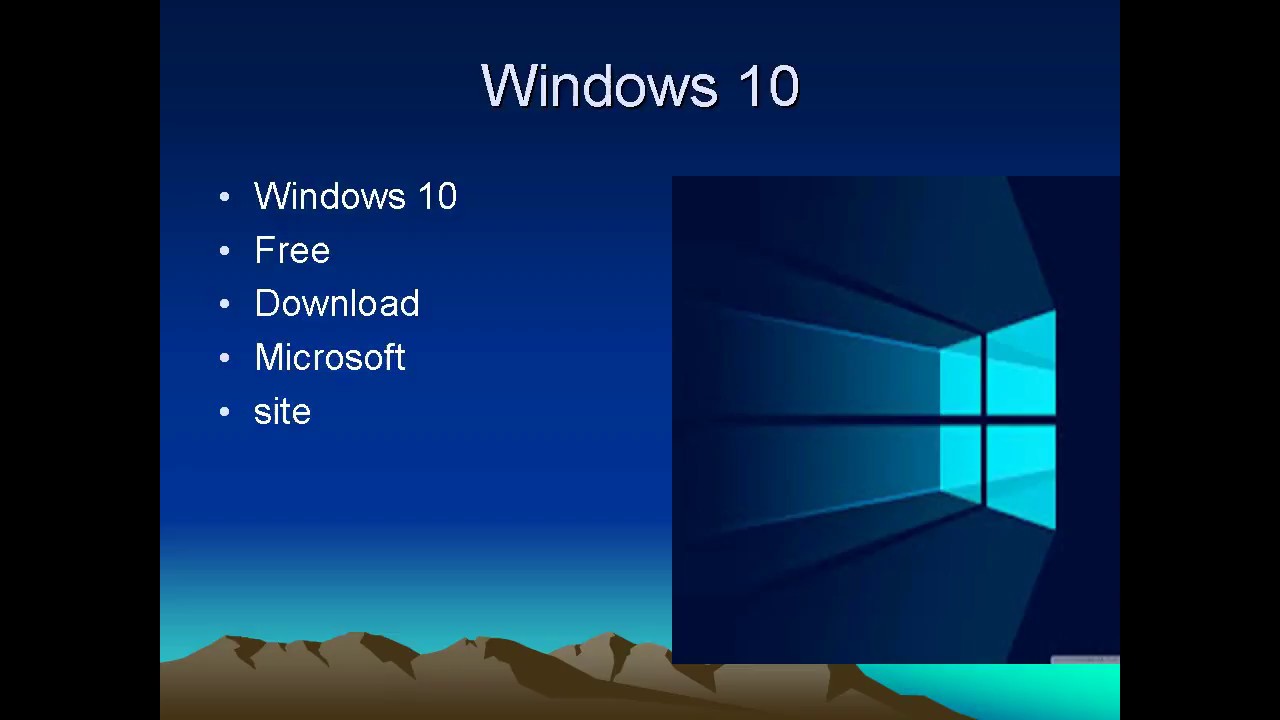 microsoft windows 10 download free