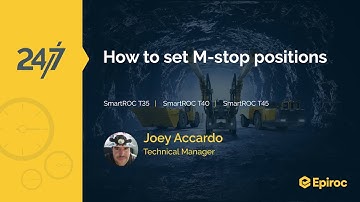 How to set M-stop positions | SmartROC T35 | SmartROC T40 | SmartROC T45