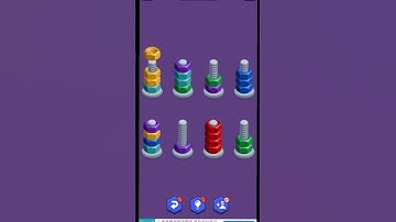 Nuts Sort Master #44seconds #asmrsounds #letsplay #games #nutssortmaster #challenge #short