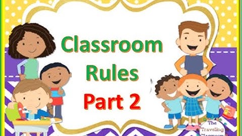 Các câu khẩu lệnh Tiếng Anh trong giờ học - Phần 2