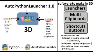 Python Tutorials - Run Python scripts from images - Launcher Software