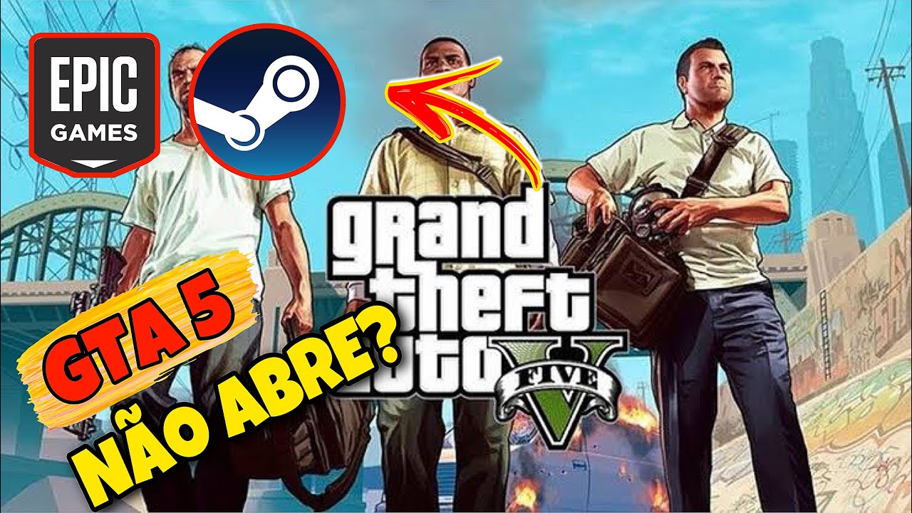 COMO RESOLVER ERRO DO GTA 5 NÃO ABRIR? GTA V NÃO ABRE? REOLVIDO 2022!✓ 