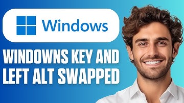 How To Fix Left ALT & Windows Key Swapped (Easy Fix 2025)