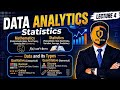 Lec 4: Statistics 1- a. Difference between Mathematics and Statistics | b. Data and it's Types