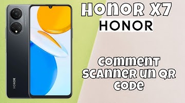 Comment scanner un qr code sur Honor X7