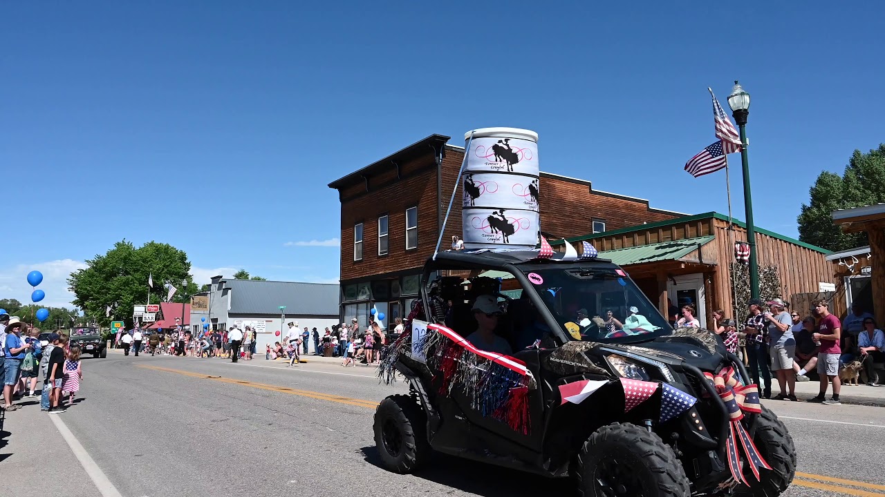 4th of July Parade Ten Sleep Wyoming 2020 YouTube