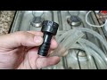 How to insert connector into hose?