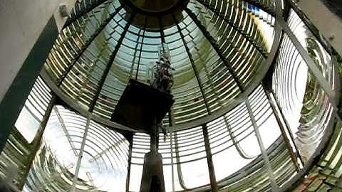 Fresnel lens of the St. Augustine Lighthouse