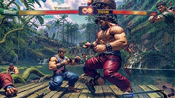 HUGO VS RYU | CPU VS CPU Ultra Street Fighter IV  (Hardest AI)