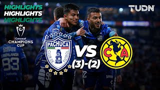 HIGHLIGHTS  Pachuca (3)vs(2) América | CONCACHAMPIONS 2024 | TUDN