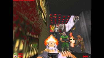 Brutal Doom v20 – E1M7: Computer Station – Nightmare! / Respawning monsters