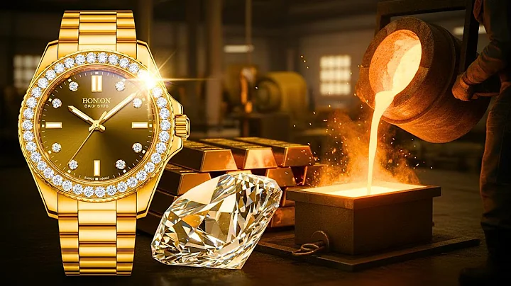 Inside the Rolex 18K Gold Factory – How Raw Gold Becomes a Luxury Timepiece | Full Process