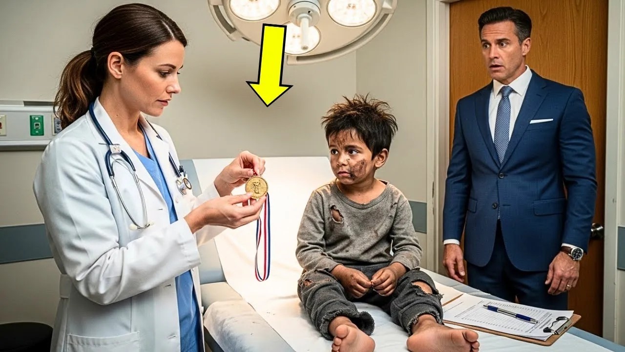 UMA MÉDICA SALVOU UM MENINO ABANDONADO... E ELE ERA O FILHO ESCONDIDO DE UM PODEROSO MILIONÁRIO....