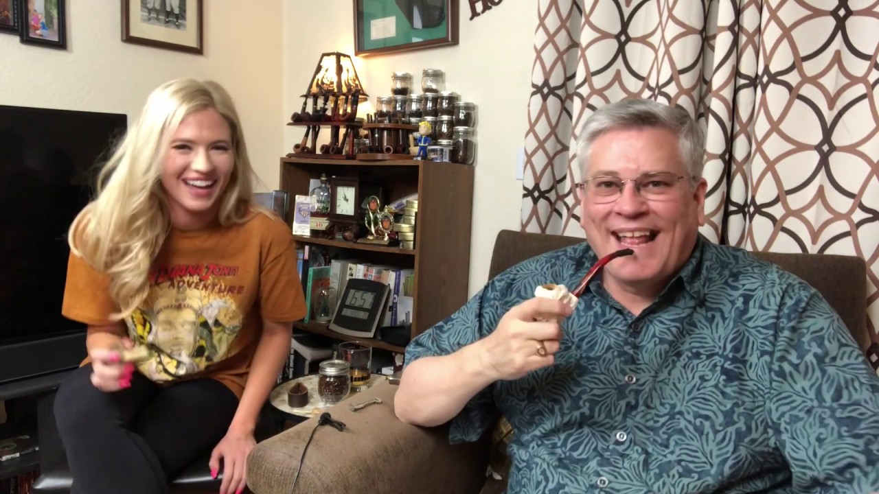 Father, Daughter Share a Smoke