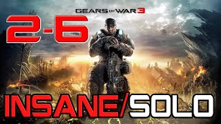 Gears of War 3 (Series X) | Insane Difficulty Guide/Walkthrough | Act 2-6"Airborne""