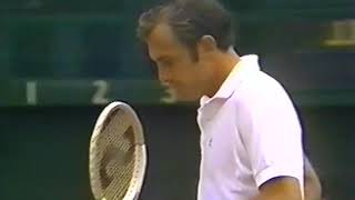 1970 Wimbledon Final Newcombe vs Rosewall ENG part1