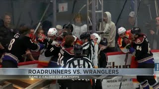 Tucson Roadrunners eliminated from Calder Cup Playoffs after 4-3 loss to Calgary