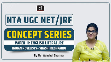 NTA UGC NET/JRF | Concept Series | Paper-II: English Literature | Ms. Aanchal Sharma