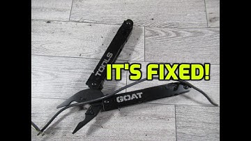The Goat Multi-Tool Cutting Issue Solved! - Huge Change!!!