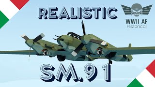 Stormworks Realistic Sm.91 Italian Heavy Fighter Cinematic Trailer