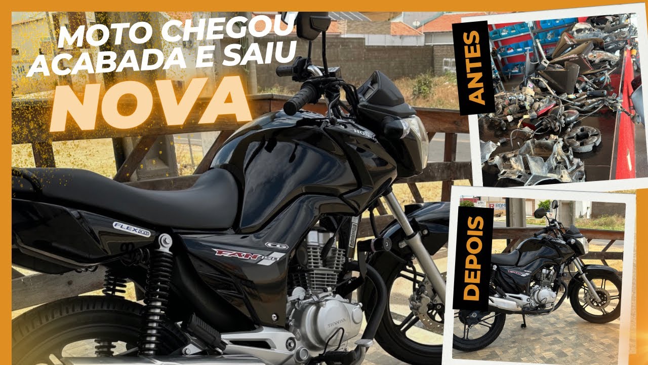 Restauração completa fan 150