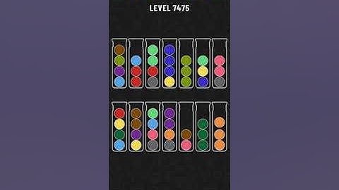 Ball Sort Puzzle Level 7475