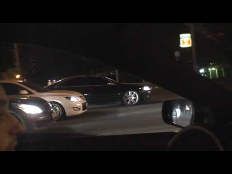 Mazda 6 MPS vs G35 vs Mazda 3 MPS vs Audi S8 drag