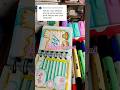 Journal mini rainbow journaling