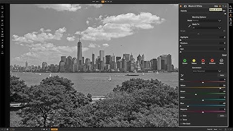 Mastering On1 Photo RAW 2018 - Episode 27: B&W Filter & Blending