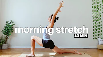 10 Minutes to Start Your Day FRESH (No Talking 🎶) | BEST Simple Easy Daily Morning Yoga Stretches