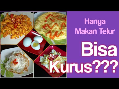 Menu Kurus DEBM KETO 5 Olahan Telur Part 1 Menu Kurus DEBM KETO 5 Olahan Telur Part 1