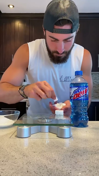 How Much Sugar in Mountain Dew Voltage #shorts