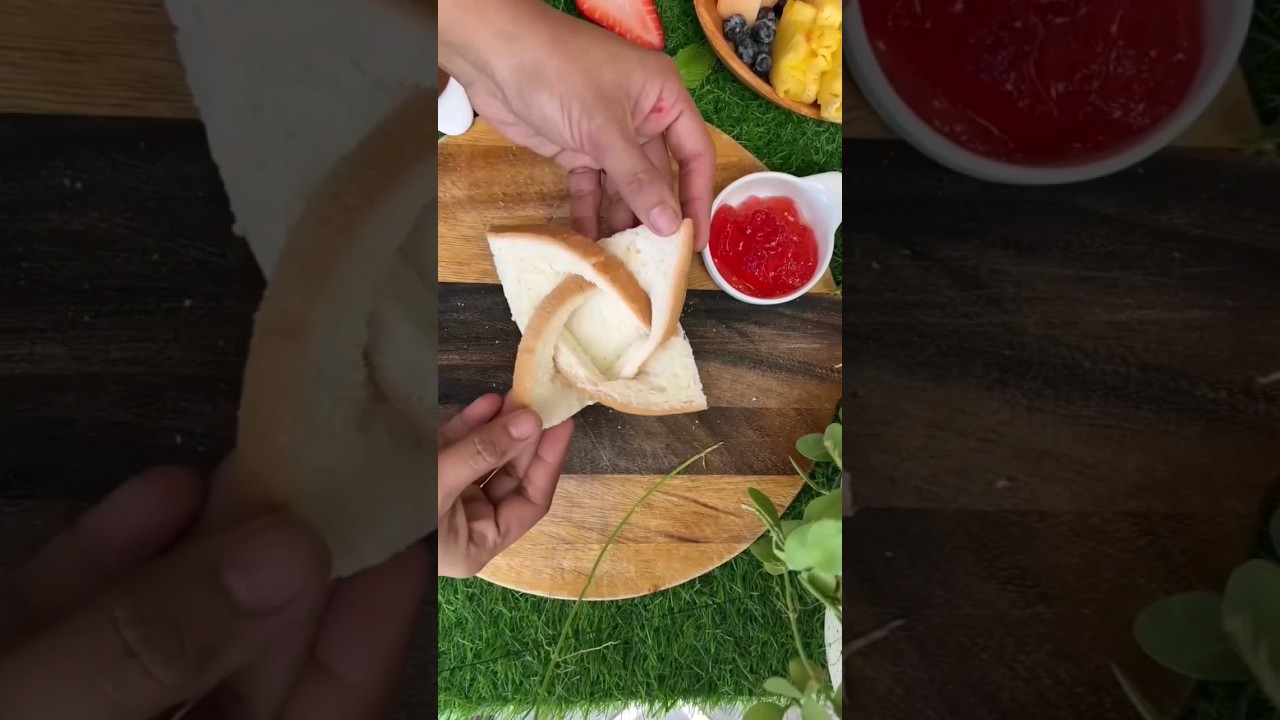 The perfect Pinwheel Toast!!! Simple toast made fancy for that special person 